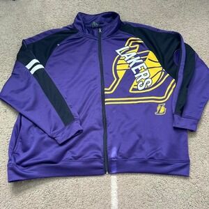 Vintage NBA Purple and black Lakers track jacket